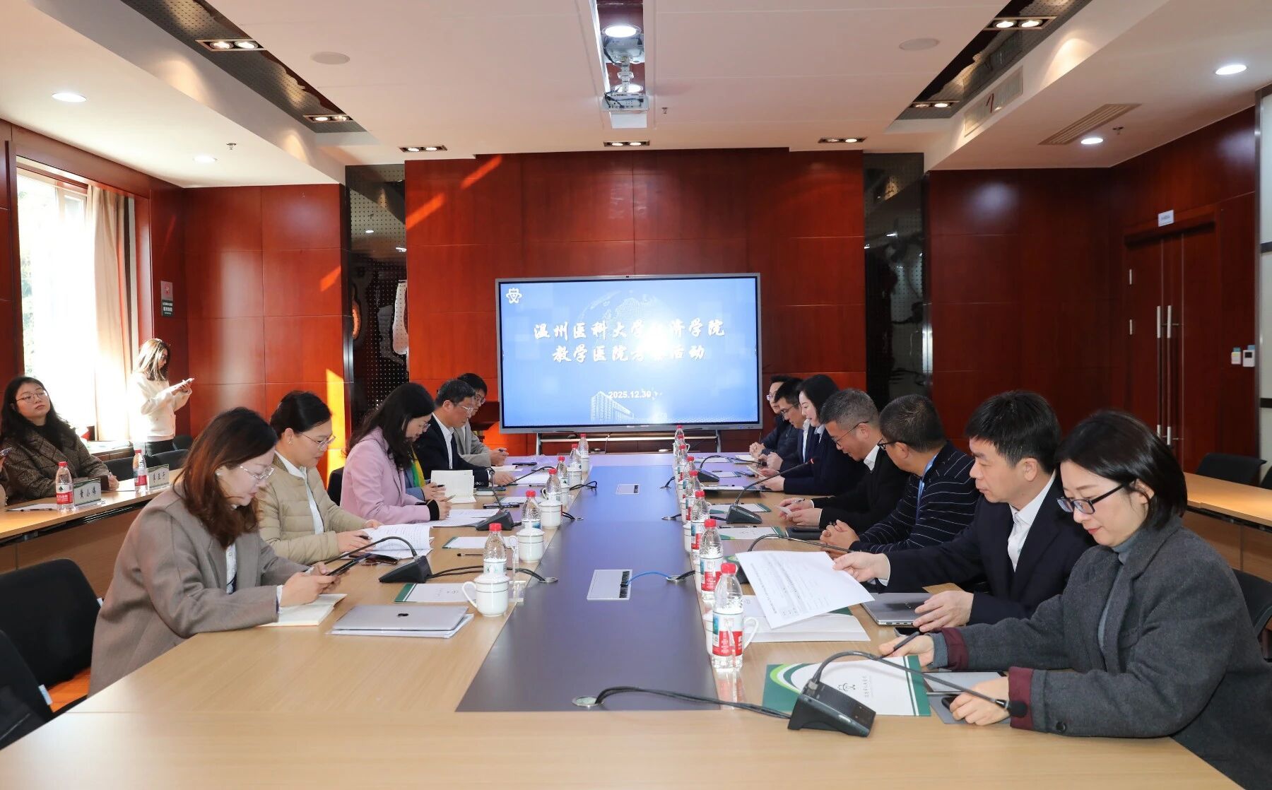 学院赴瑞安市人民医院考察交流